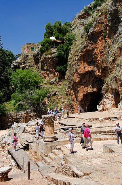 Caesarea Philippi - BIBLICAL ISRAEL FAM TRIP